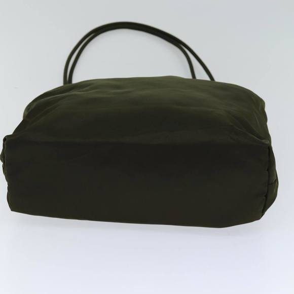 PRADA Tote Bag Nylon Khaki Auth 75638 - Picture 5 of 16
